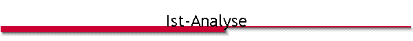 Ist-Analyse